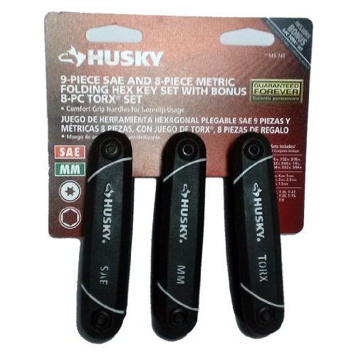 HUSKY 3 SET FOLDING HEX KEY