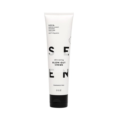SEEN Blow-Out Creme, Fragrance Free - Non-Comedogenic &amp; Sulfate-Free Blow Out Hair Cream- Reduces...