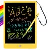 ORSEN LCD Writing Tablet 10 inch, Colorful Doodle Board Drawing Pad for Kids, Toddler Toys for Ages 2-4 5-7 Girls Boys Gifts (Yellow)