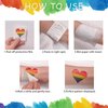 150 Pcs Pride Tattoos,Rainbow Temporary Tattoos for Women Men Adults,Gay Pride Stickers Accessories for Pride Equality Parades and Celebrations