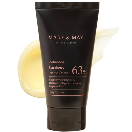 Idebenone Blackberry Intense Hydration Cream - Advanced Skin Barrier Strengthening Face Moisturizer with Niacinamide, Ceramide, and Hyaluronic Acid for Deep Moisture and Antioxidant, 3.52 oz.