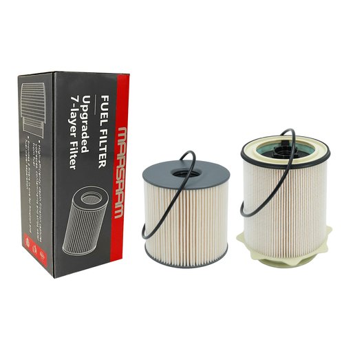 Marsram Fuel Filter Upgrade for 2020-2023 Ram 2500 3500 4500 5500 6.7 Cummins Diesel, Fuel Filters for 2019 2020 2021 2022 2023 Dodge Ram, Fuel Filter Water Separator Replace 68157291AA 68436631AA