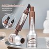 Eyebrow Pen Angled Eyebrow Brush & Dip Liquid Eyebrow Gel Long Lasting Wild Original Eyebrow Dye Waterproof Sweat-proof Espresso Color