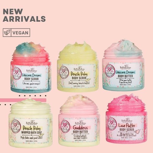 Bella & Bear Goddess Body Butter Scar Cream - Skin Care Moisturizer - Pure Smoothing Beauty Product Cruelty-Free, Vegan Butter with Natural Ingredients - Hydrate Skincare for Dry Skin