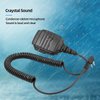 Retevis Walkie Talkie Speaker Mic,IP54 Waterproof 2 Pin Shoulder Speaker Mic,for RT22 RT68 RT27 H777 RB26 RB29,Compatible with BAOFENG UV-5R BF-F8HP UV-5G Plus 5RM pxton Arcshell Two Way Radio(1 Pack)