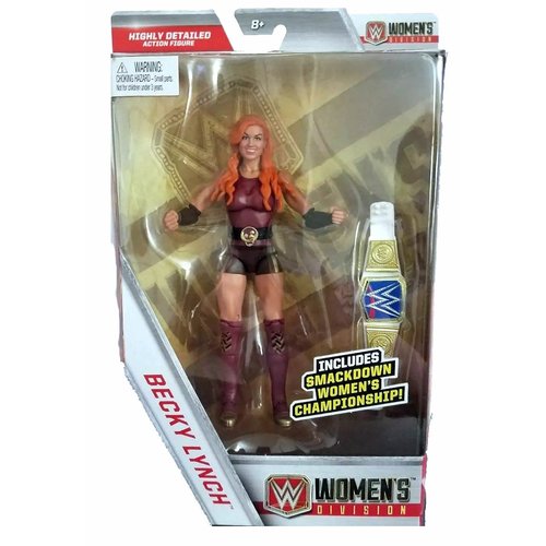 Mattel Elite Collection Becky Lynch Action Figure with Smackdown Women's Championship Belt …