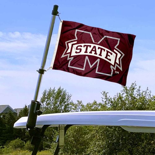 College Flags & Banners Co. Mississippi State Bulldogs Golf Cart and Boat Flag