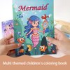 Aannanl 24 Mini Coloring Books Suitable for Children Aged 2-4 and 4-8，Small Party Gifts, Bulk Birthday Gifts, Gift Bag fillers, School Classroom Activities Including Dinosaurs, Pets, Mermaids