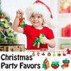 32 PCS Christmas Mini Pop Fidget Toys Pack, Party Favors, Christmas Stocking Stuffers, Pop Keychain Toys, Sensory Toys, Xmas Goodie Bag Stuffers Bulk for Kids Girls Boys, Classroom Prizes