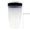 Beauticom Nail Art Tip Brush Holder Remover Cup Immersion Brush Cleaner Nail Art Brush Cleaner Cup For Acrylic UV Gel application