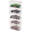 Pioneer Plastics 164C Clear Plastic Display Case for 1:64 Scale Cars, 3.5" W x 1.625" D x 1.75" H (Mailer Box), Pack of 20