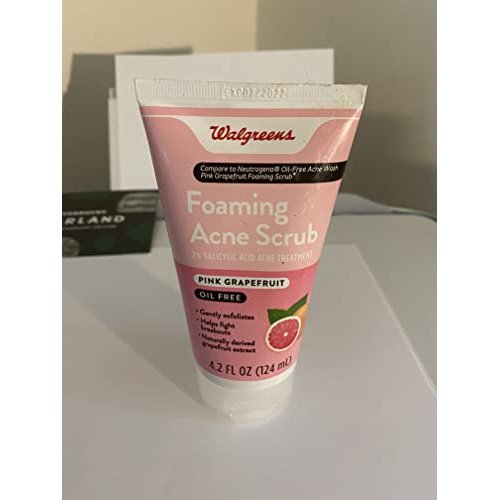 FOAMING ACNE SCRUB PINK GRAPEFRUIT WALGREENS 4.2 FL OZ