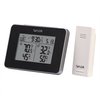 Taylor Wireless Digital Indoor Outdoor Weather Station, Battery Powered, Alarm, 5 x 1.86 x 3.3 inches, Black