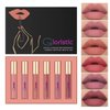 Gloristic | Waterproof | 6pcs Liquid Matte Lipstick Set | Transfer-Proof | Kiss-Proof | Halal | Vegan | Non-stick | Cruelty Free (Set 3)