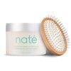 naté Hair Mask with Detangling Brush Weightless Deep Conditioning with Aloe Vera, Pacific Seaweed and Kaolin Clay Treatment for All Hair Types