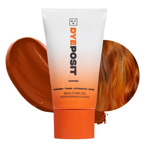 Good Dye Young Color Depositing Mask, DYEposit Color Depositing Conditioner, Toning Treatment, To...