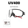 ROCKBROS Photochromic Sunglasses for Men Women Cycling Sunglasses Safety Sport Sunglasses UV Protection Transitions Sunglasses Driving Fishing Cycling Outdoor Sports