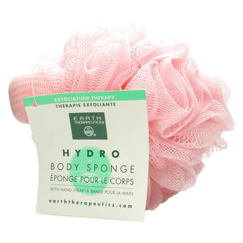 Earth Therapeutics Rose Pink Hydro Body Sponge - 6 per case.6