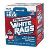Toolbox Painters White Rags Shop Towels with Center Pull Box - 1 Count Box - 200 Towels