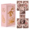 Tarot Cards，Gold Tarot Cards with Guide Book Waterproof and Wrinkle Resistant Tarot Gold Foil Tarot Cards for Beginners Tarot Deck Tarot Cards with Meanings on Them Tarot Card Oracle Cards(rose gold)