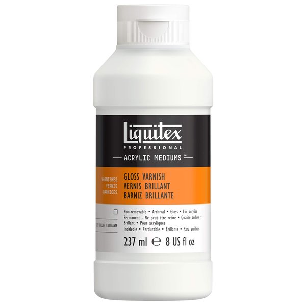 Liquitex Professional Gloss Varnish, 237ml (8-oz)