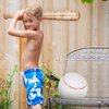 Lewtemi 3 Pcs Set of Baseball Beach Ball Baseball Bat Inflates, Including Beach Ball Baseball and 2 Inflatable Baseball Bat, Kids Baseball Party Favors for Pool Beach (Wood Grain Style)