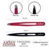 The Army Painter Tweezer - 2-Piece Precision Tweezers Set of Sharp Tweezers Precision & Fine Pointed Tweezers for Assembling Miniatures- Small Crafting Tweezers: 95 mm Flat Tip & 103 mm Pointy Tip