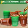 Sawowkuya 24pcs Football Cups 16OZ Football Party Decorations Cups for Football Theme Decoration