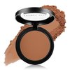 Frankie Rose Cosmetics Powder Foundation – Full Coverage Face Powder For Pores & Imperfections, Evens Out Skin Tone & Shine-Control | 58 Grams (Bronze)