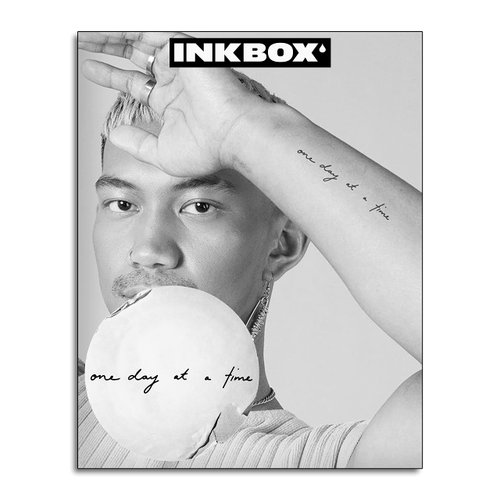 Inkbox Temporary Tattoos, Semi-Permanent Tattoo, One Premium Easy Long Lasting, Water-Resistant Temp Tattoo with For Now Ink - Lasts 1-2 Weeks, One Day at a Time, 5x2in