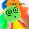 24Pcs Jumping Spring Rockets Launchers Toys-Fidget Emoticon Popper Toy Bouncy for Kids Toddlers Birthday Party Favors,Return Gifts,Christmas stocking Goodie Bag Stuffers,Classroom Rewards Prizes