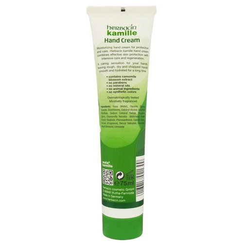 Herbacin Wuta Kamille Hand Cream Tubo 75ml