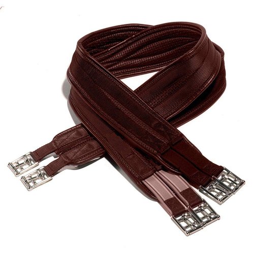 Ovsellerie Ovation Airform Chafeless Cushioned Textured Soft Horse Girth, Brown, 58