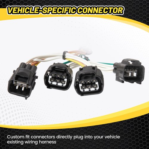 Oyviny Replacememt for 56208 4 Pin Trailer Wiring Harness for 2014-2018 Jeep Grand Cherokee/Trailhawk/Latitude/Sport/Overland/Limited/75th Anniversary