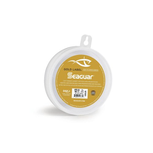 Seaguar Gold Label 100% Fluorocarbon Fishing Line DSF, 12lbs, 25yds Break Strength/Length - 12GL25