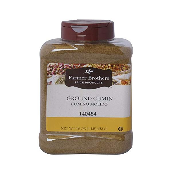 Farmer Brothers Ground Cumin, 16 oz bottle