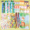 ANPHILE Stationery Party Favors, 24Pack School Stationery with Pencils Erasers Stickers, Classroom Gifts for Students, Birthday Goodie Bag Stuffers Christmas Classroom Gifts