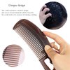 5pack Stainless Steel Fine Tooth Comb for Scalp Psoriasis, Hair Grooming, and Detoxing - Multifunctional Dandruff Removal Comb for Women, Men, Kids, and Adults