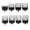 Duehut 8 PCS Professional Hair Clipper Combs Guides Professional Hair Cut Clippers Tool Hair clipper guide combs hair cutting guides for Precise Hair Cutting and Trim Length
