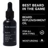 Blind Barber Rejuvenating Face & Beard Oil for Men - Moisturizing Beard Softener - Hydrate Clean Shaven Skin or Use As a Natural Beard Growth Oil for Men - (1 Oz)