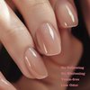 FQV 15ML Gel Polish Top Coat and Base Coat Kit,Art Manicure Salon DIY Home Solid Gel Glassy Top Coat (Transparent, 15ML)