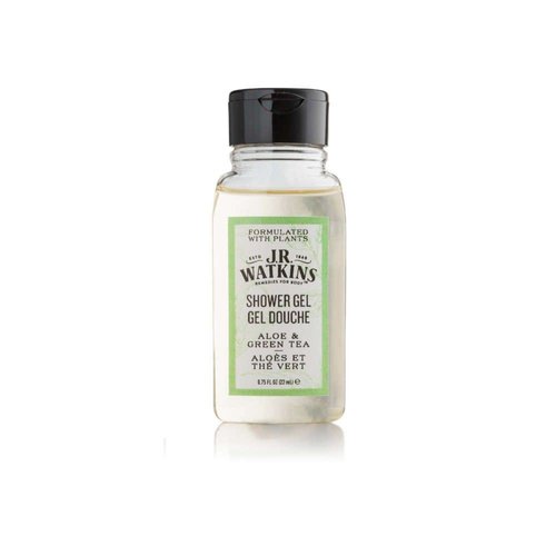 J.R. Watkins Shower Gel Body Wash Aloe Green Tea - 0.75oz bottles - Set of 22 - Total 16.5oz