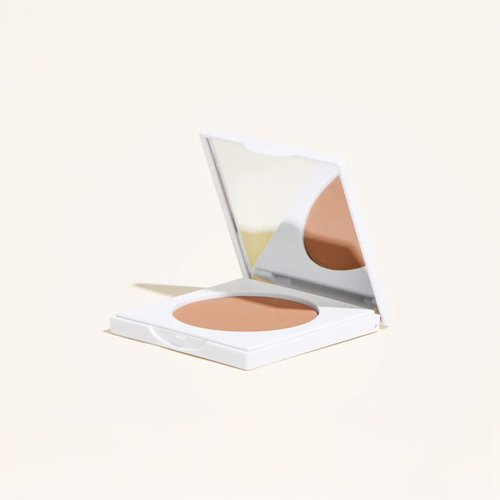 Nuda Matte Bronzer Powder | Long-Wear Powder Bronzer for a Natural-Looking Tan | Cheek & Nose Contouring Makeup Bronzer for Fair-Medium Skin Tone | Vegan & Cruelty-Free Bronzing Powder