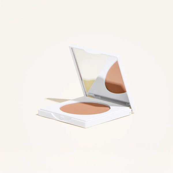 Nuda Matte Bronzer Powder | Long-Wear Powder Bronzer for a Natural-Looking Tan | Cheek & Nose Contouring Makeup Bronzer for Fair-Medium Skin Tone | Vegan & Cruelty-Free Bronzing Powder