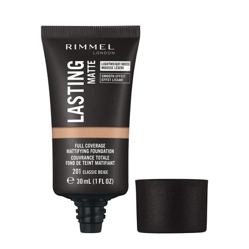 Rimmel Lasting Matte Full Coverage Foundation - 201 Classic Beige