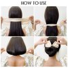 Caliee Hair Bun Maker Set - 6 PCS French Twist Accessories for Long, Curly, Straight, Thick or Thin Hair Styles