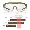 HTS HUNTERSKY HTS ballistic Glasses men S57 safety glasses tactical glasses, eye protection for shooting range OSHA Medical Dental