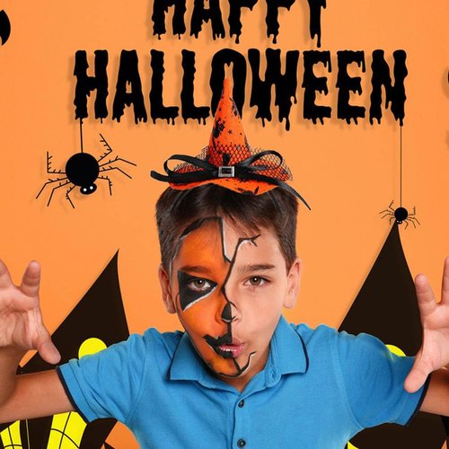 ROMODIYA 1 Pack Halloween Costume Hairband Witch Hat Headband Witch Hair Hoops Halloween Costume Accessory for Holiday Halloween Party Supplies Masquerade Witch Hat Headpiece for Women Girls