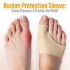 5 STARS UNITED Bunion Relief Sleeve with Gel Cushion – 2-Pack Hallux Valgus Cover for Men and Women - Toe Spacer Socks with Pads for Comfort and Protection
