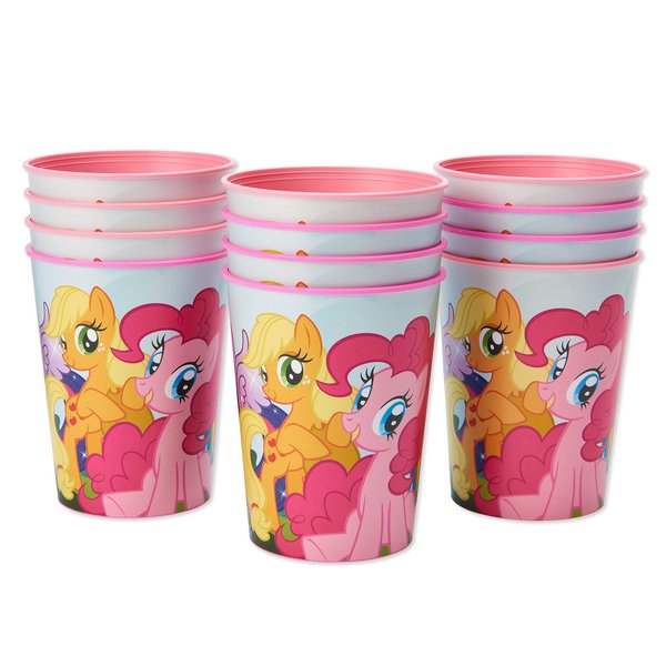 American Greetings My Little Pony Party Supplies, Plastic Cups (12-Count)